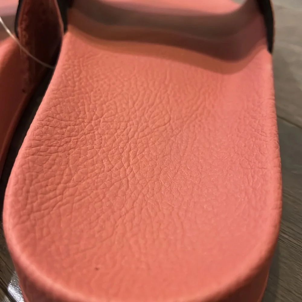 Adidas Adilette Premium Slides Sandals Shoes Made in Italy CQ2236 pink Women’s 8 - Picture 8 of 11